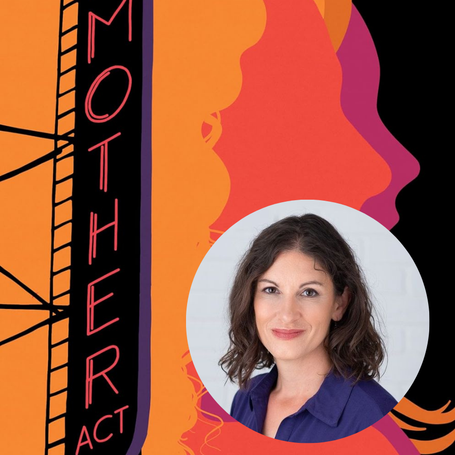 The Mother Act - book cover and author photo (Heidi Reimer)