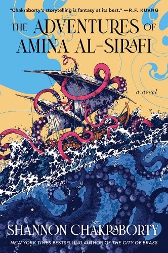 Cover of The Adventures of Amina Al-Sirafi by Shannon Chakraborty